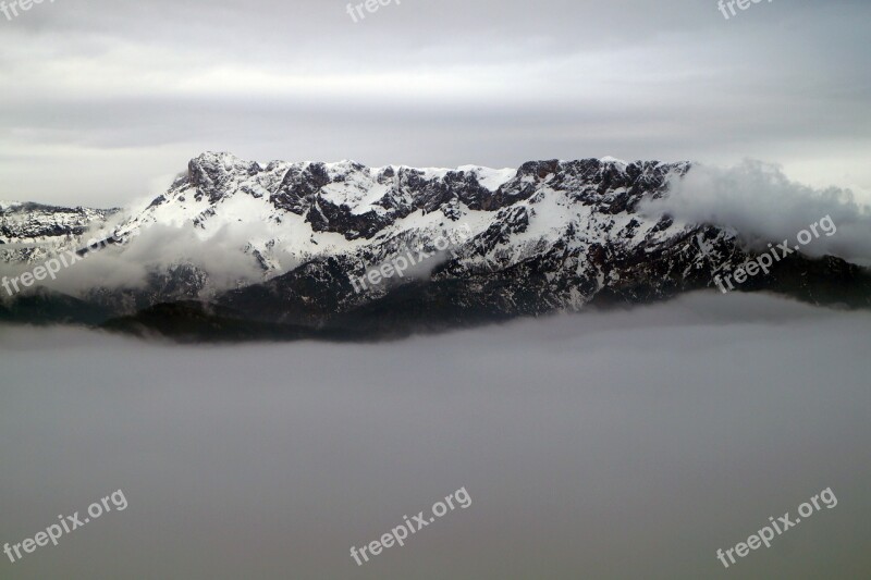 Fog Mountains Haze Foggy Free Photos