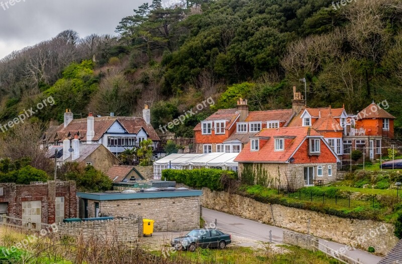 Lulworth Cove Village Architecture Traditional Houses