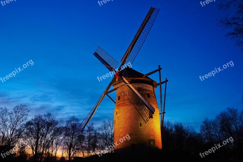 Mill Tower Windmill Windmill Historically Architecture