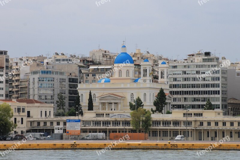 Greece Athens Temple Cathedral Sea