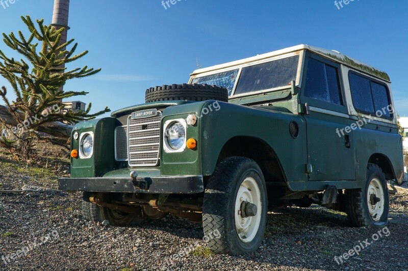 Landrover All Terrain Vehicle Old Auto Offroad