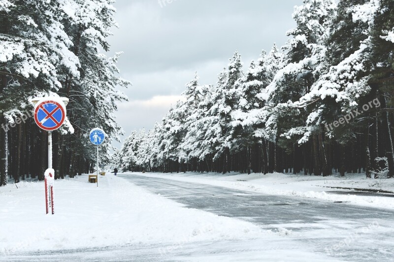 Winter Snow Snow Landscape Wintry Snowy