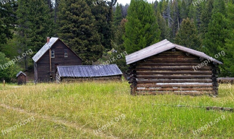 Montana's Garnet Ghost Town Abandoned Old Ghost Town