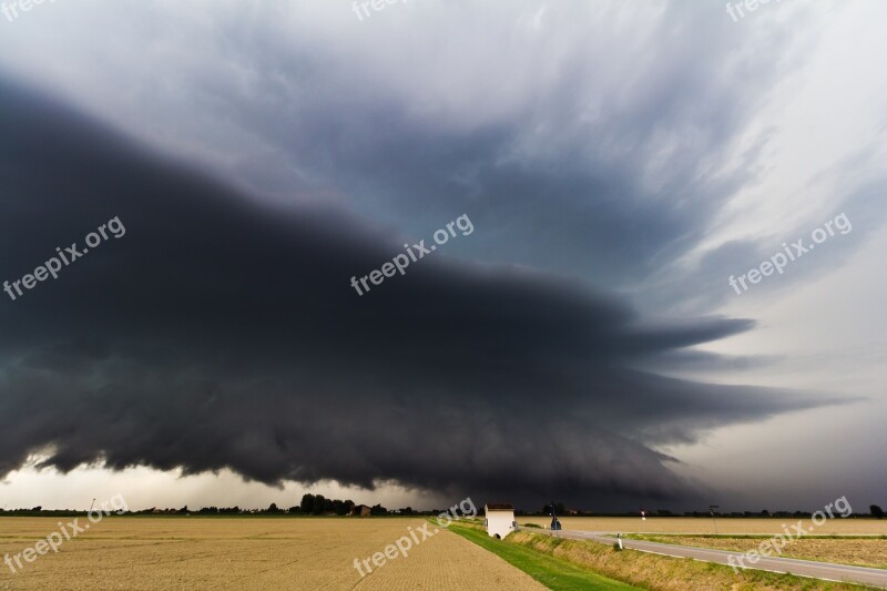 Cumulonimbus Storm Hunting Meteorology Thunderstorm Storm