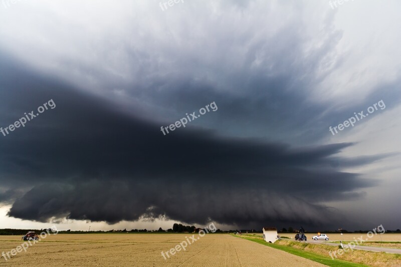 Cumulonimbus Storm Hunting Meteorology Thunderstorm Storm