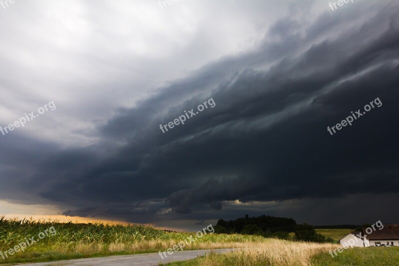 Cumulonimbus Storm Hunting Meteorology Thunderstorm Storm