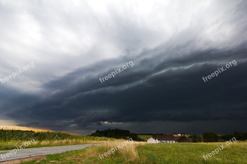 Cumulonimbus Storm Hunting Meteorology Thunderstorm Storm