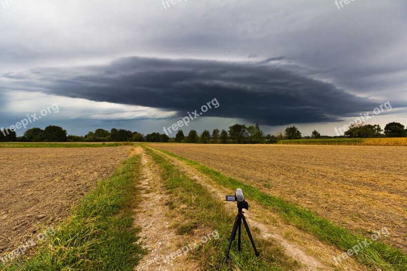 Cumulonimbus Storm Hunting Meteorology Thunderstorm Storm