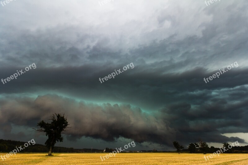 Cumulonimbus Storm Hunting Meteorology Thunderstorm Storm