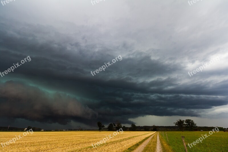 Cumulonimbus Storm Hunting Meteorology Thunderstorm Storm