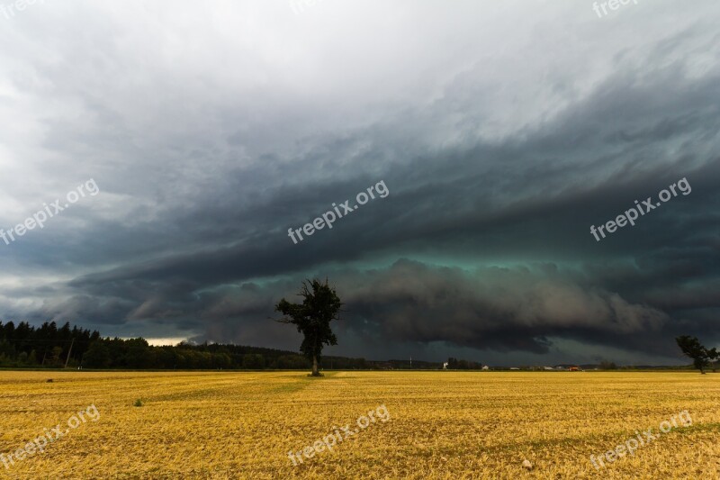 Cumulonimbus Storm Hunting Meteorology Thunderstorm Storm