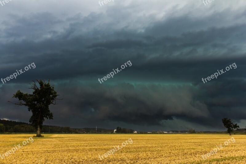 Cumulonimbus Storm Hunting Meteorology Thunderstorm Storm