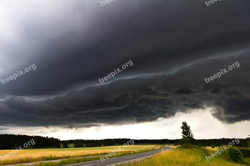 Cumulonimbus Storm Hunting Meteorology Thunderstorm Storm