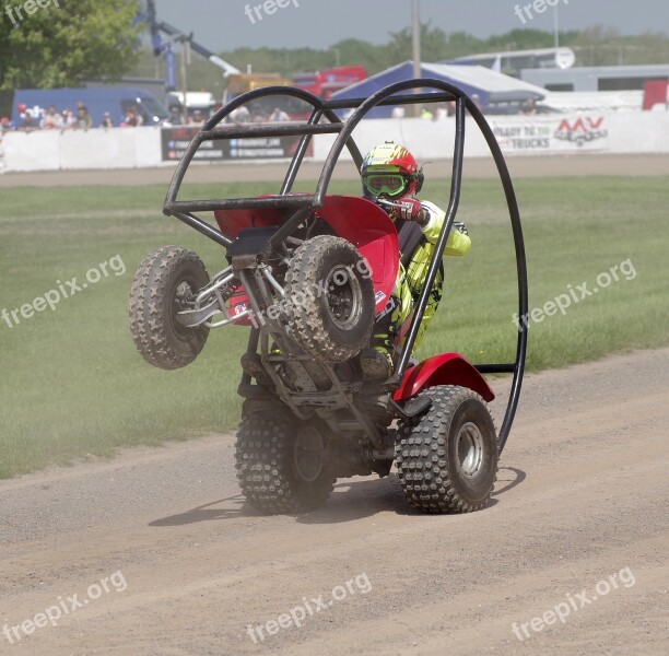 Quad Bike Stunt Wheelie Bike Truck Fest