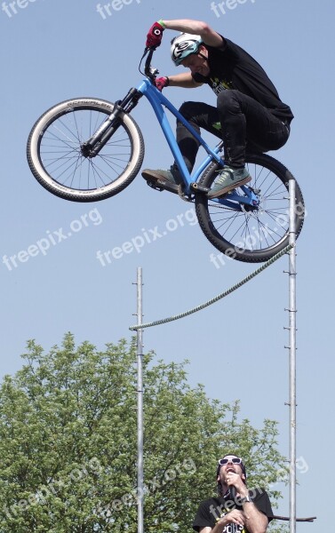 Stunt Bike Action Extreme Sport Mountain Bike