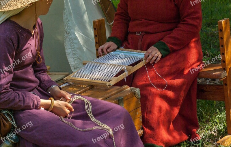 Weaving Fabric Crafts Son Traditional