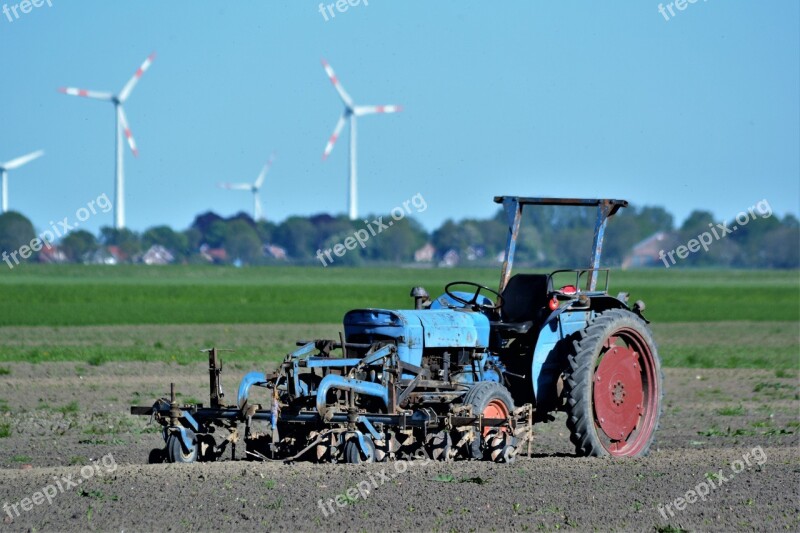 Agriculture Farm Machine Tractor Field