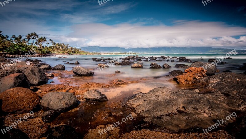 Body Of Water Nature Side Sea Beach