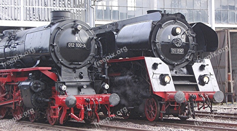 Steam Locomotives Fast Classes Drg Class 01 Series 012 Locomotive Shed