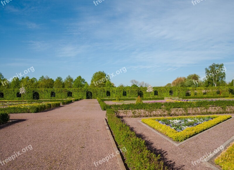 Schlossgarten Portico Way Arch Free Photos