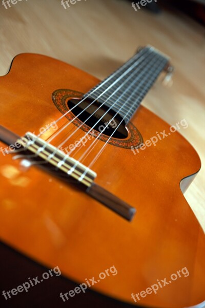 Guitar Instrument Wood Sound Bowed Stringed Instrument