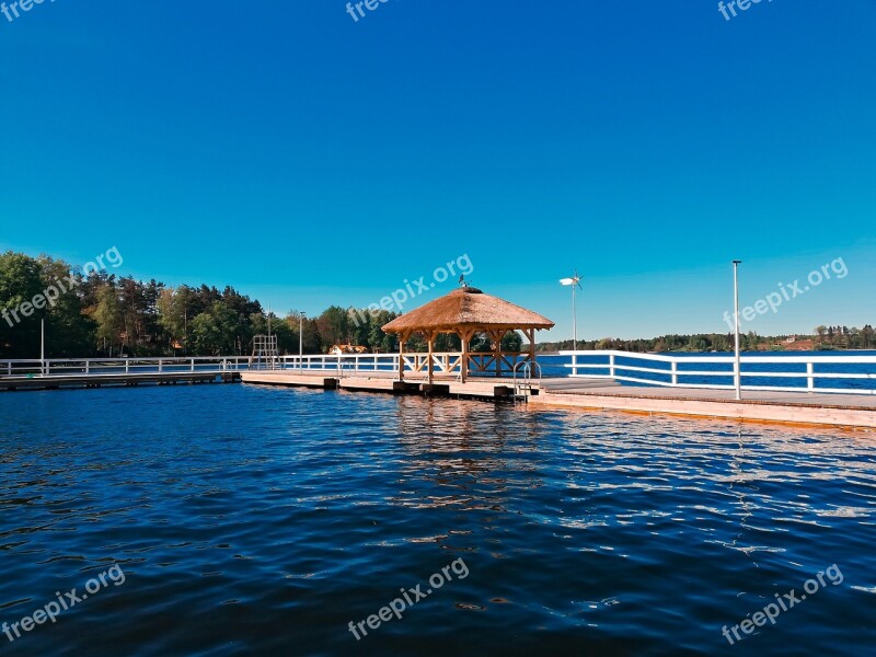 Water Lake Travel At The Court Of Sky