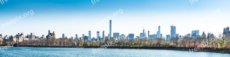 New York City Central Park Panoramic Panorama City