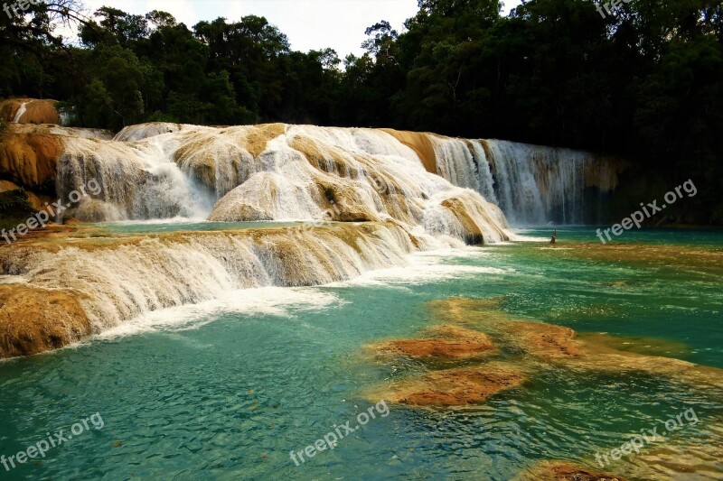 Mexico Park Body Of Water Nature Travel