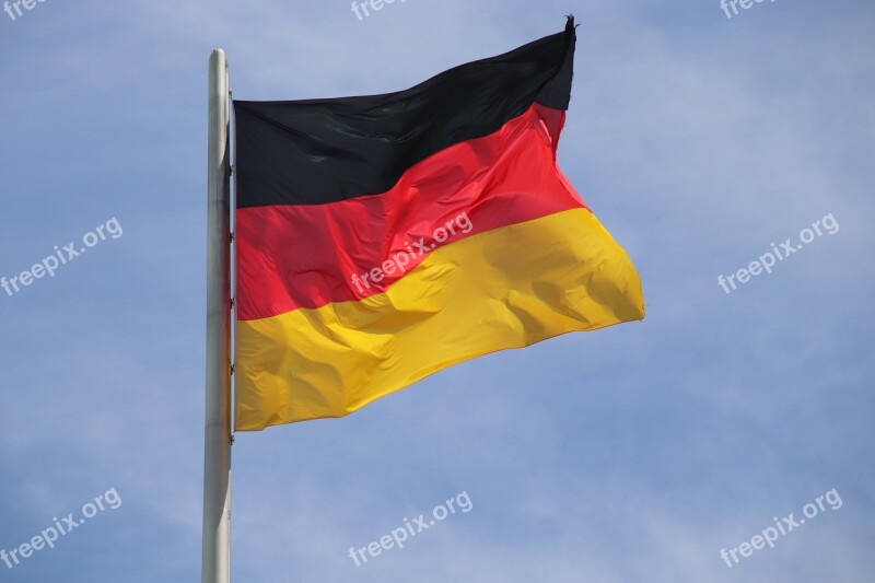 German Flag Flag National Flag Black Red