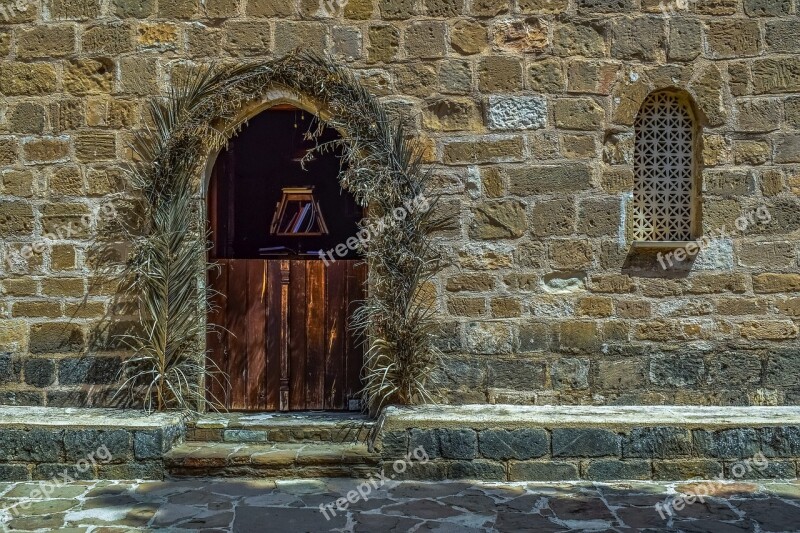 Church Architecture Wall Old Stone