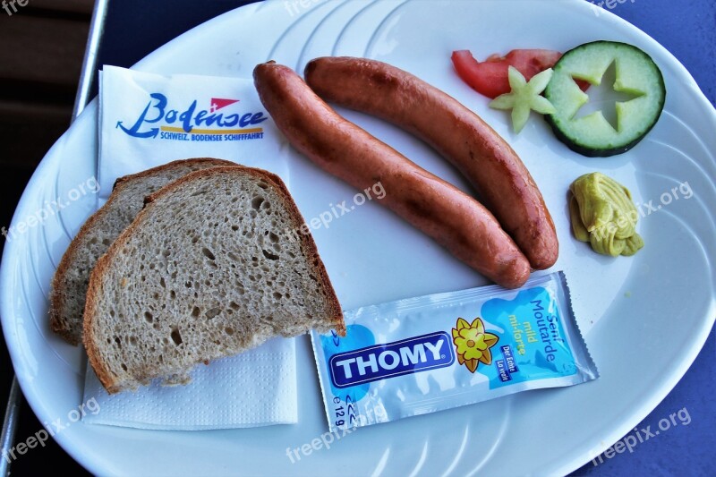 On The Ship Eating Modest Bread Appetizer