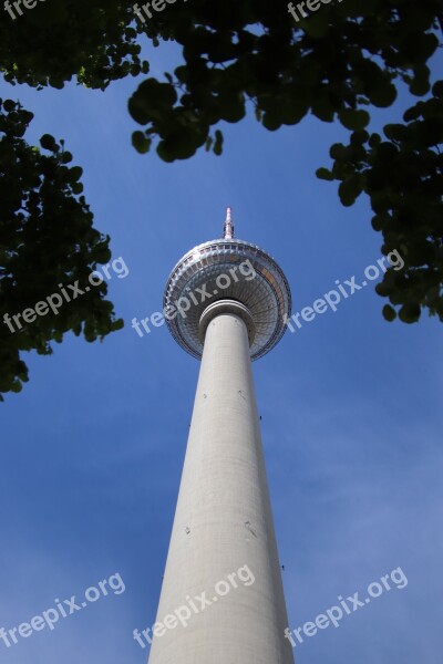 Tv Tower Alexanderplatz Berlin Landmark Places Of Interest