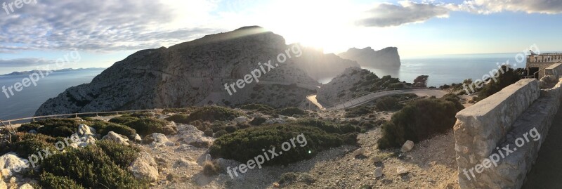 Nature Panorama Landscape Mountain Travel