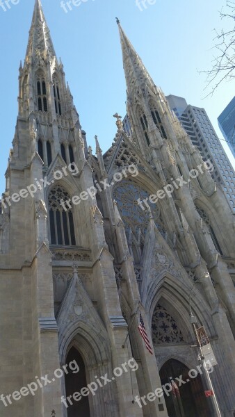 Church Cathedral Goth Like Architecture Religion