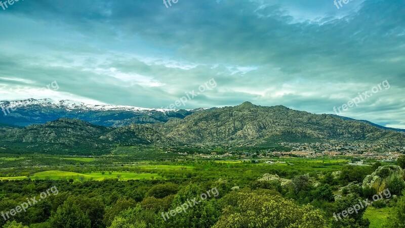 Panoramic Nature Landscape Sky Travel