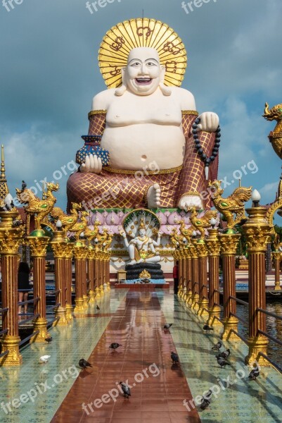 Buddha Statue Travel Religion Sculpture