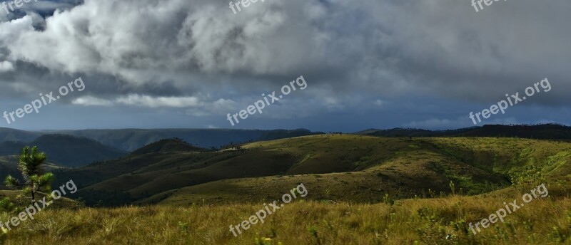 Mountains Spectacular Landscape View Beautiful Scenery Panoramic View Landscape