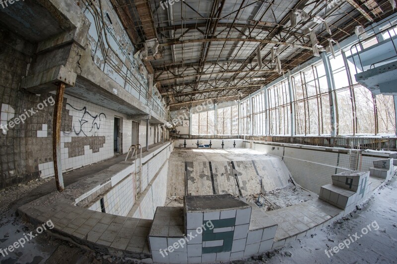 Pool Swimming Sports Exercise Pripyat