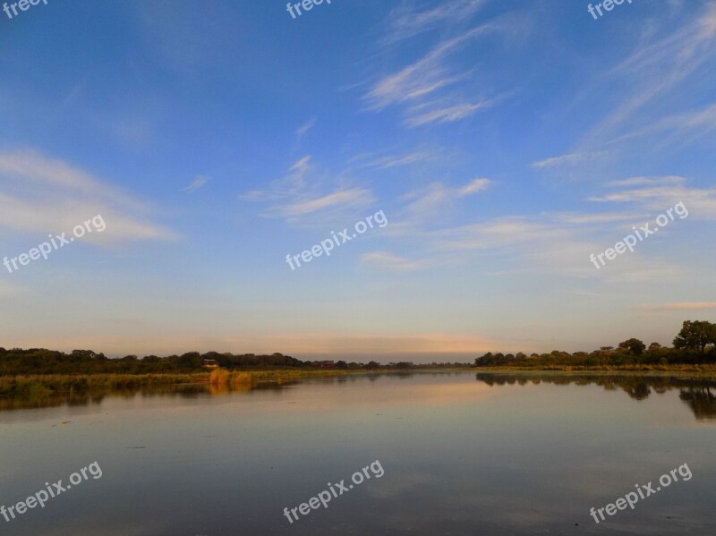 Water Reflection Sky Sunset Nature