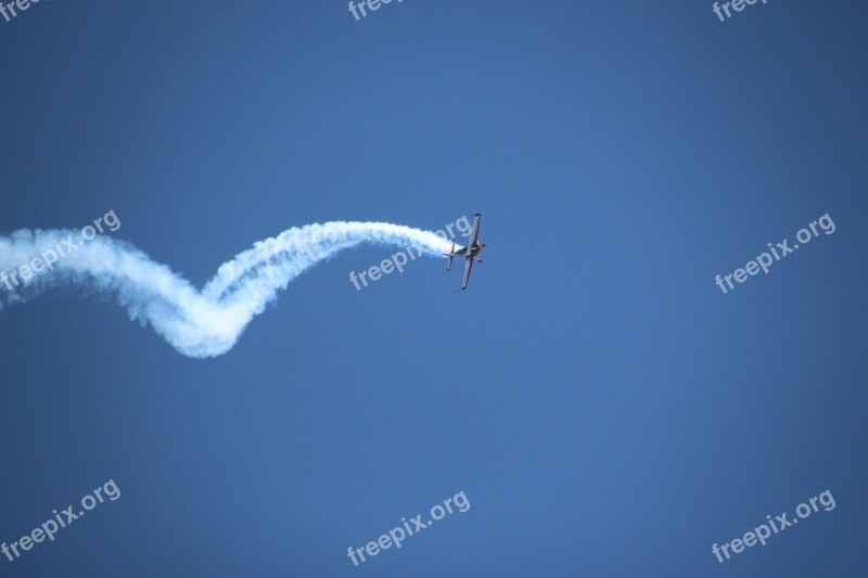 Sky Flight Aircraft Aerobatics Free Photos