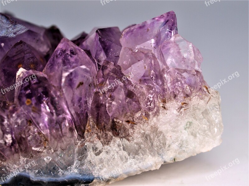 Gem Crystal Quartz Amethyst Precious