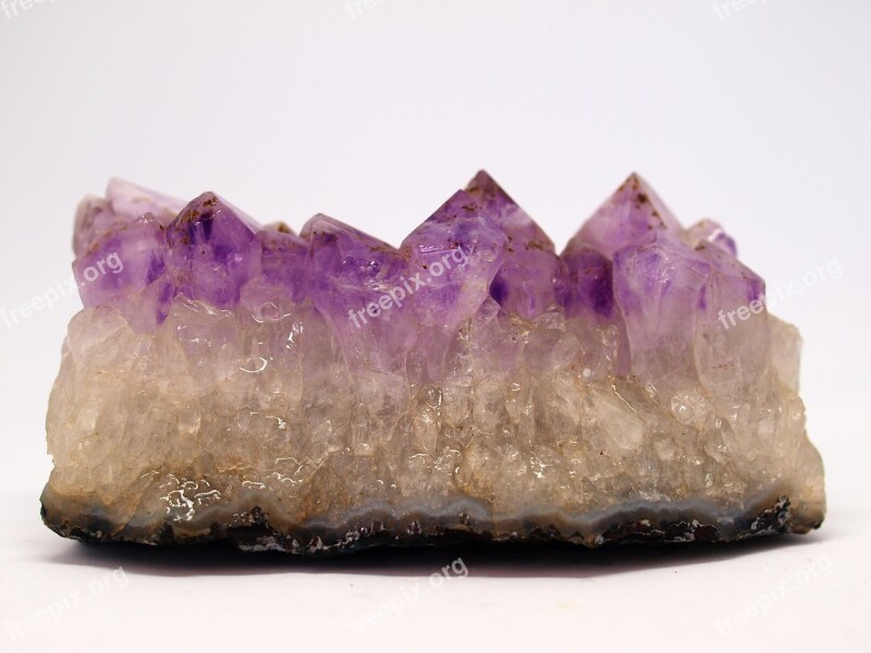 Desktop Gem Stone Amethyst Quartz Precious