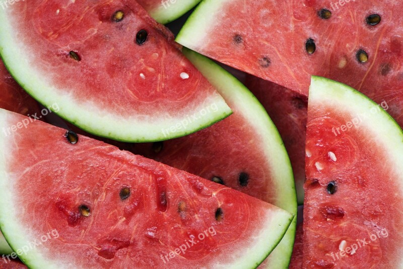 Fruit Food Watermelon Juicy Healthy