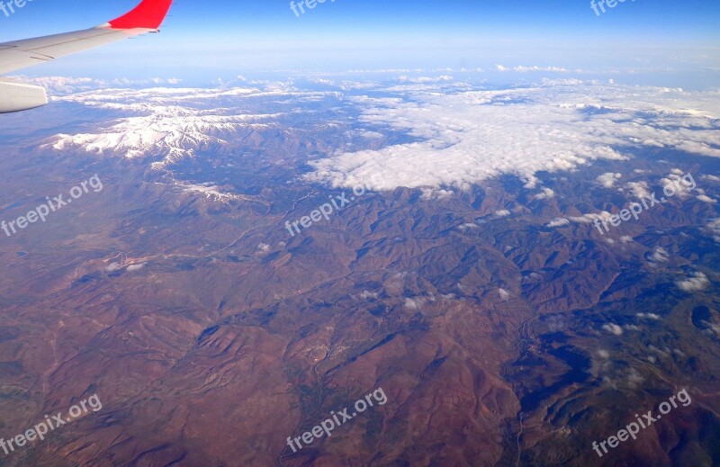 Sky Panoramic Travel Mountain Landscape