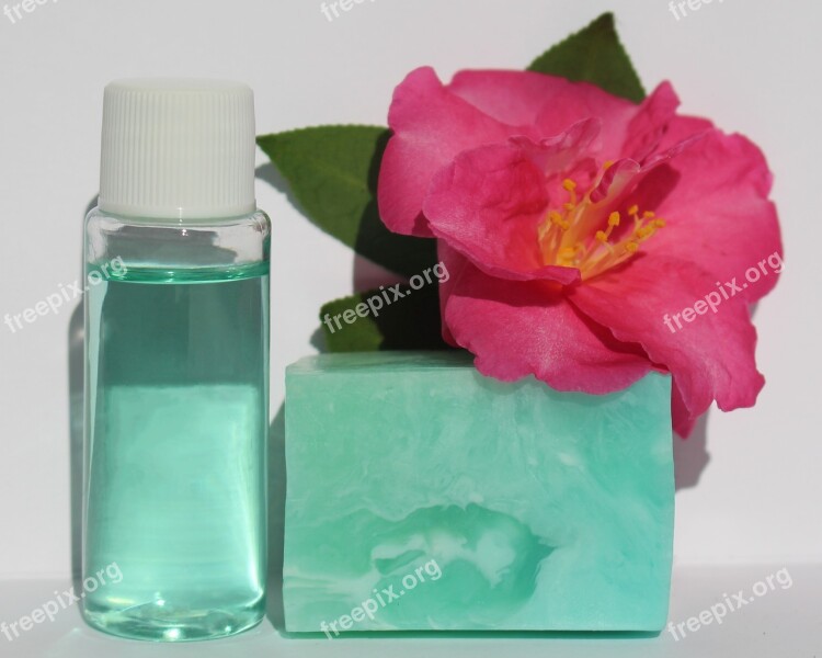 Essential Oil Soap Handmade Aromatherapy Flower