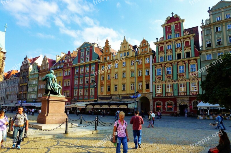 Wroclaw Poland Rynek Architecture City