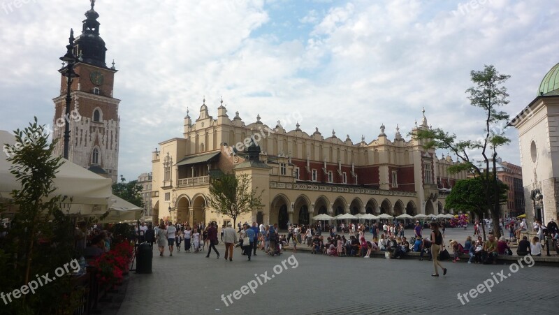 Kraków Poland Main Market Cloth Hall Sukiennice Free Photos