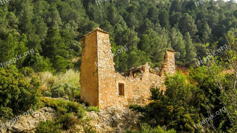 Prat De Comte Tourism Old Tree Architecture