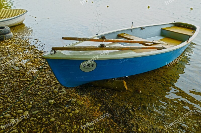 Boat Waters Rowing Boat Lake Wood