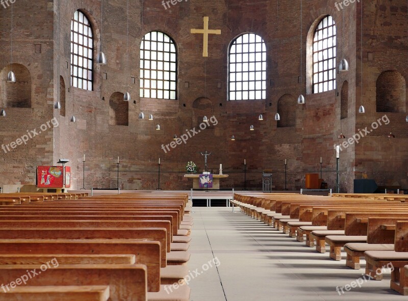 Trier Basilica Antique Roman Third Century